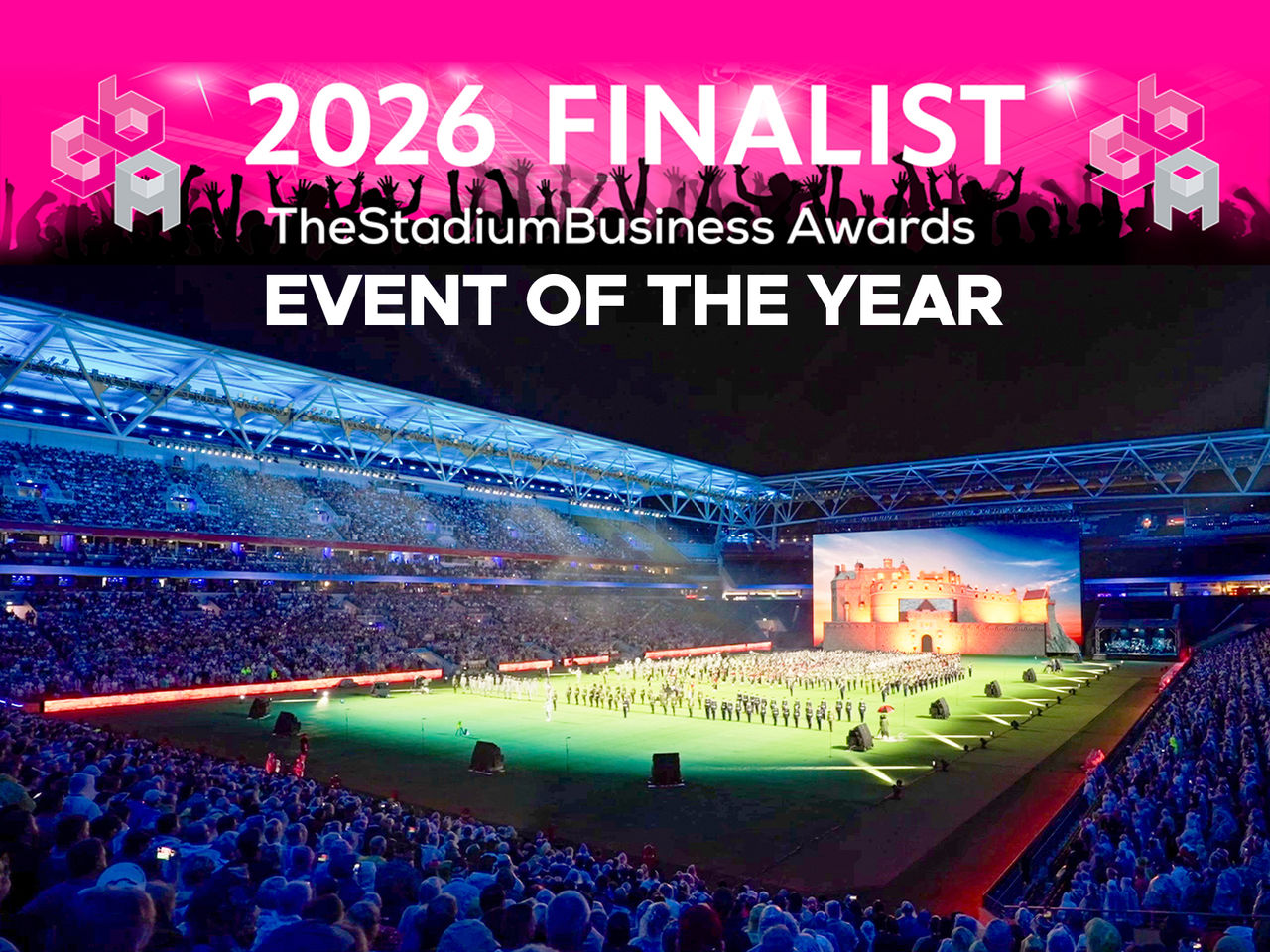 2026 Finalist in the StadiumBusinessAwards event of the year