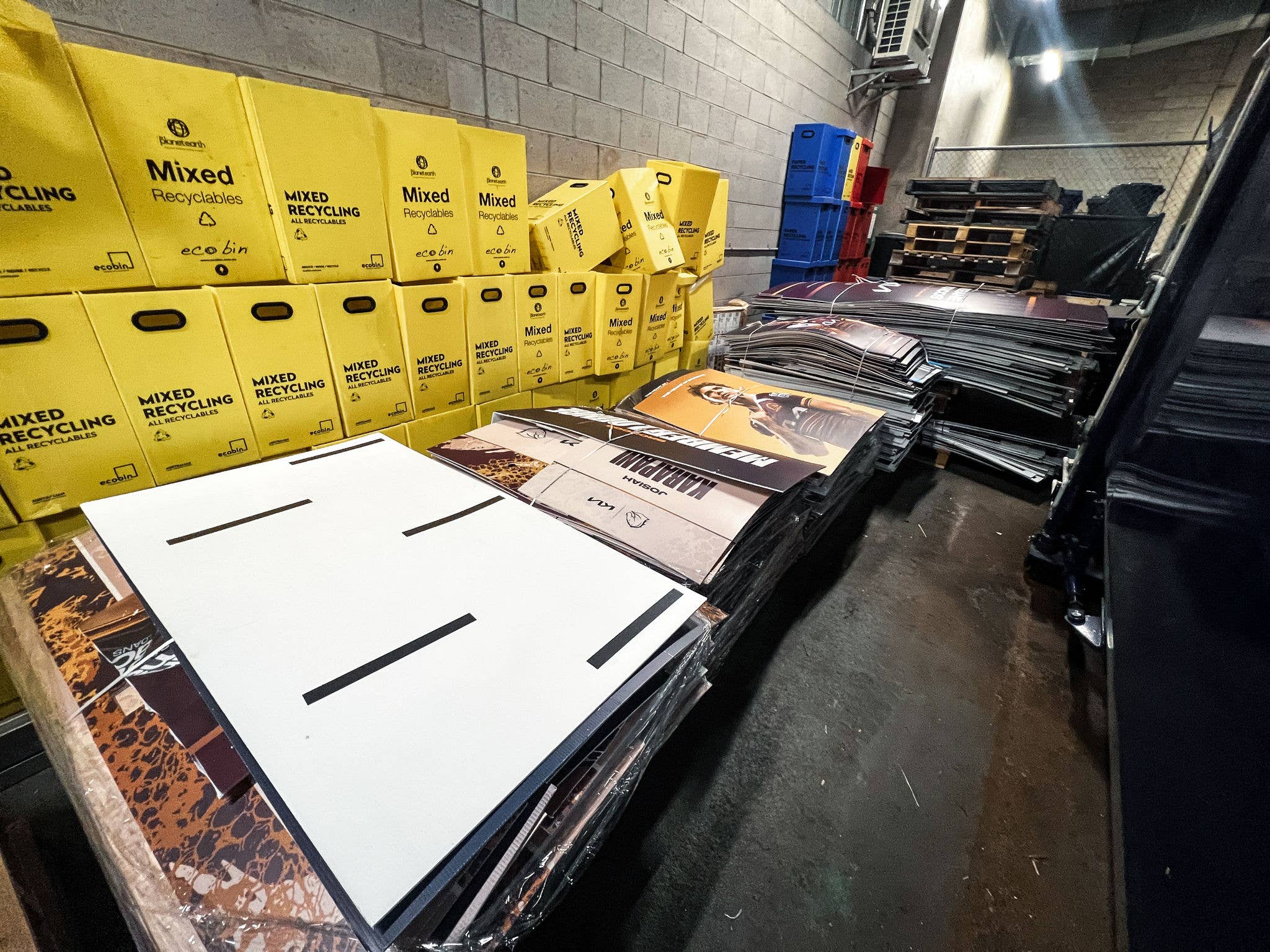 Corflute signage from the 2025 NRL Season