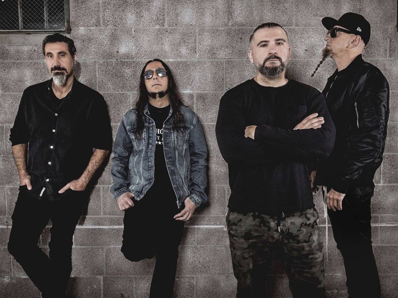 System of a Down tour art