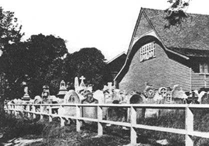 Christ Church, Milton, between 1910 and 1914.