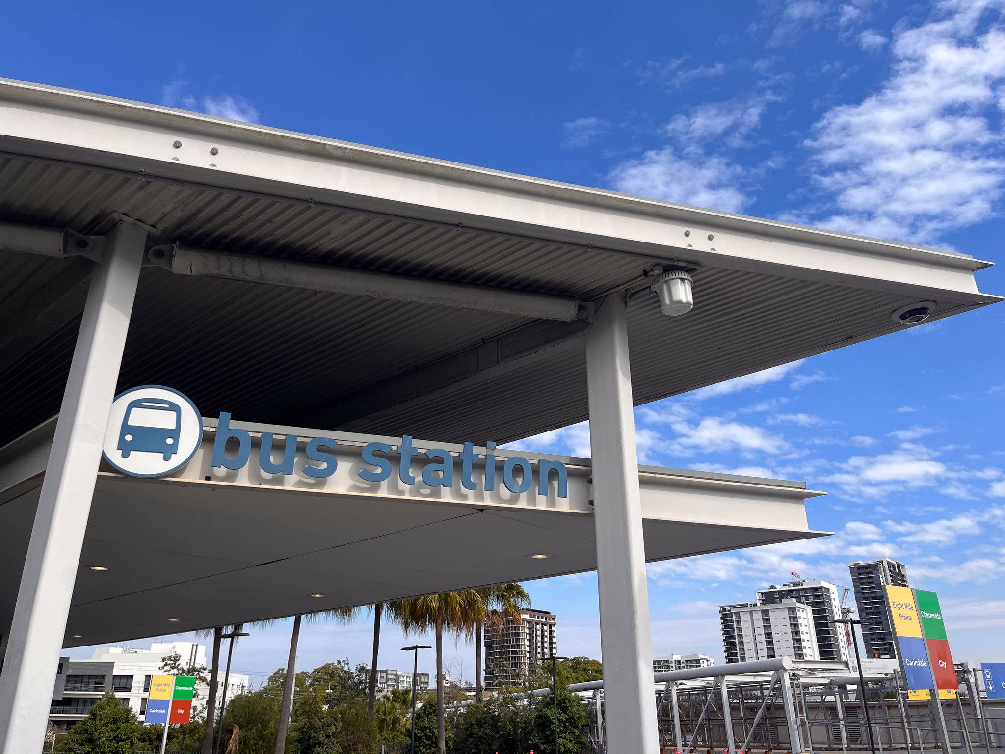 Bus Station Sign