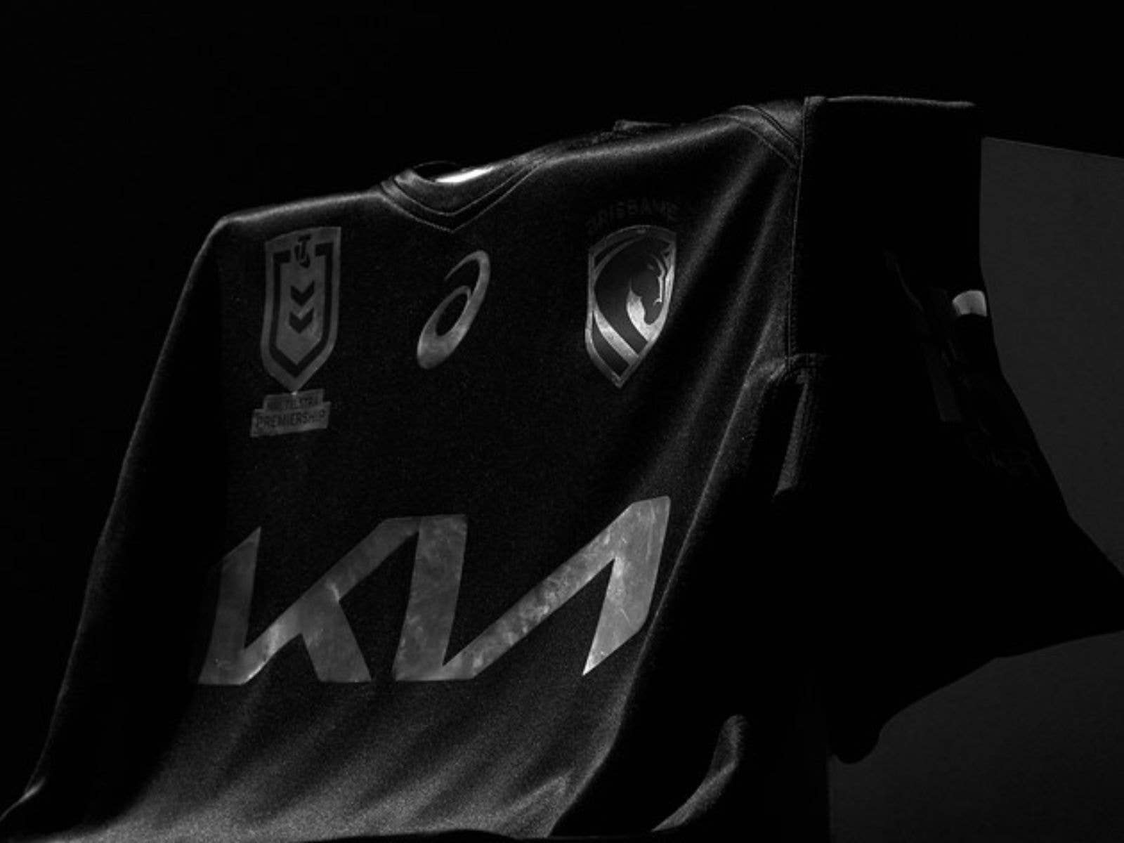Brisbane Broncos Black Mental Health Round Jersey