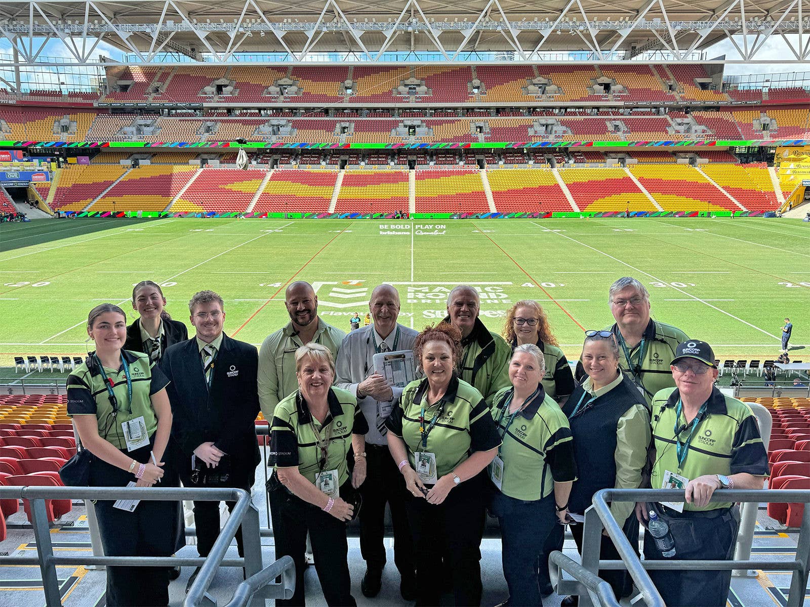 Suncorp Stadium Event Day Ushers and Stand Managers