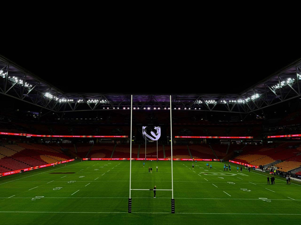Suncorp Stadium before the Broncos 2026 Mental Health Round