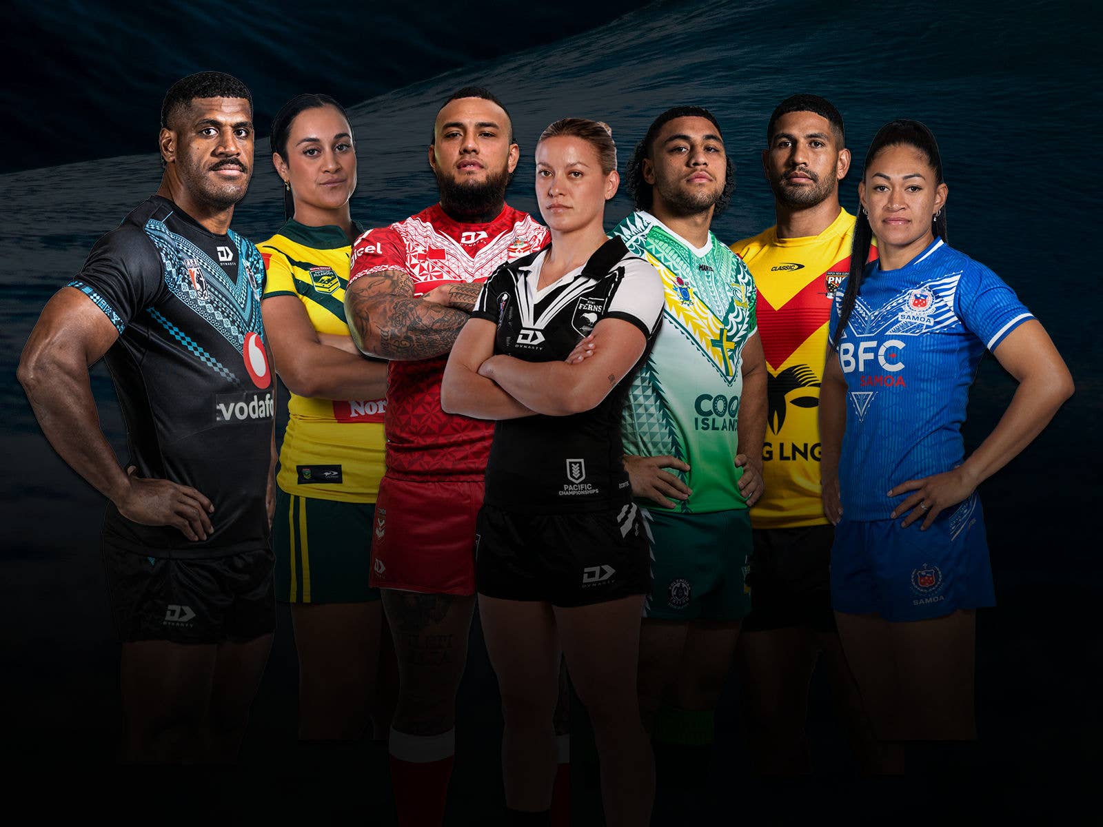 NRL Pacific Championships Players