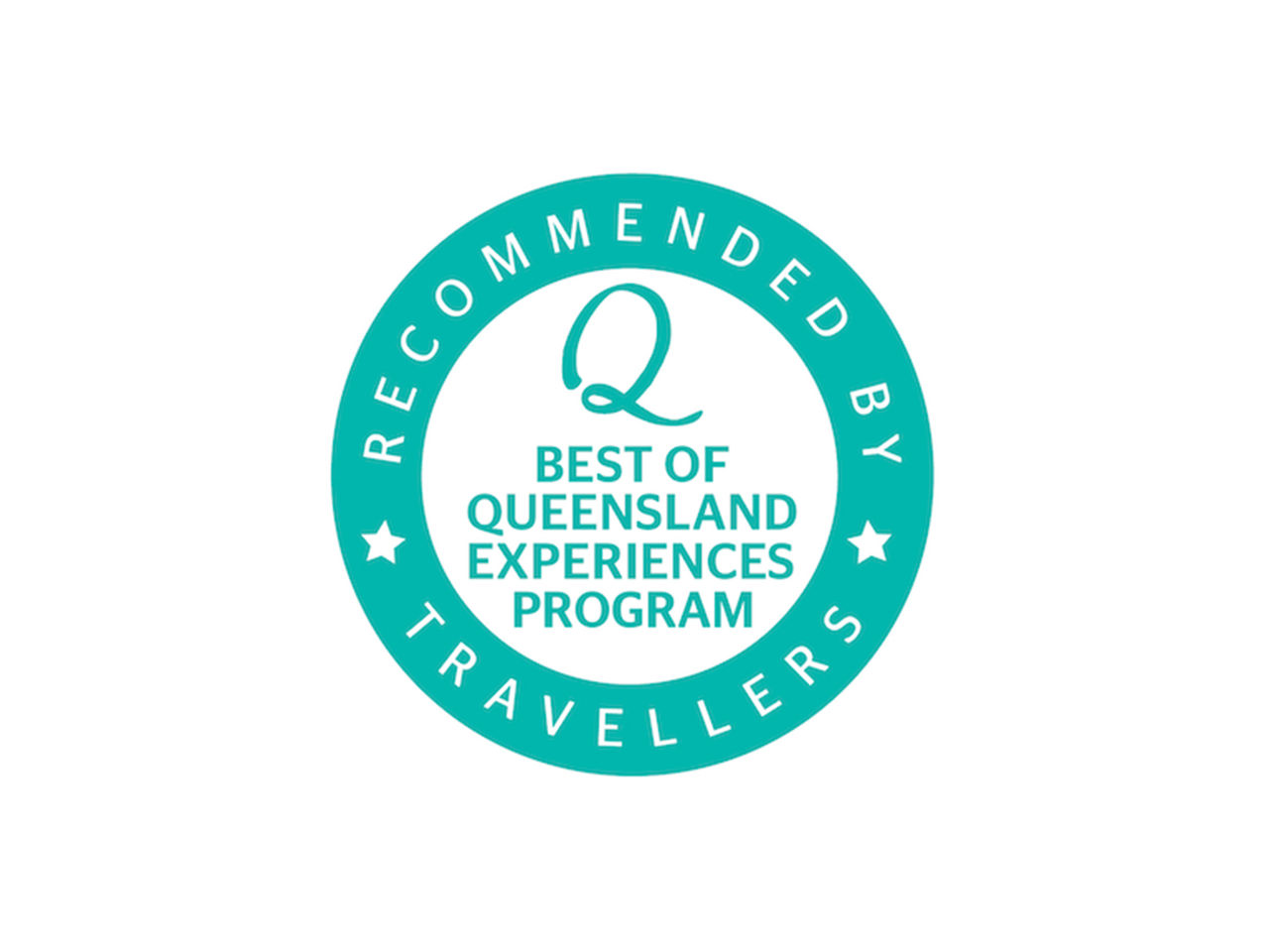 Recommended by Travellers Best of Queensland Experiences Program