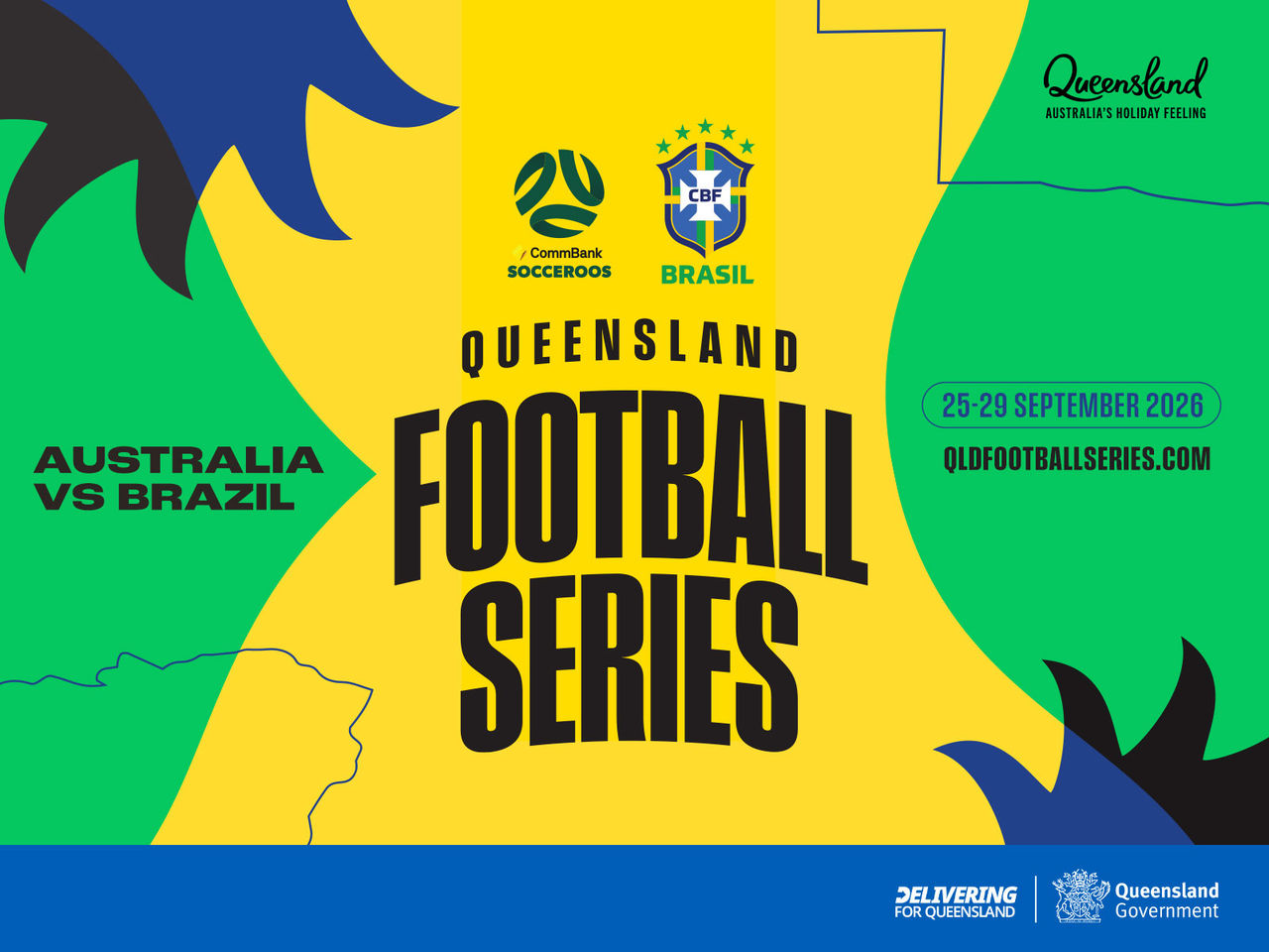 Australia v Brazil Queensland Football Series