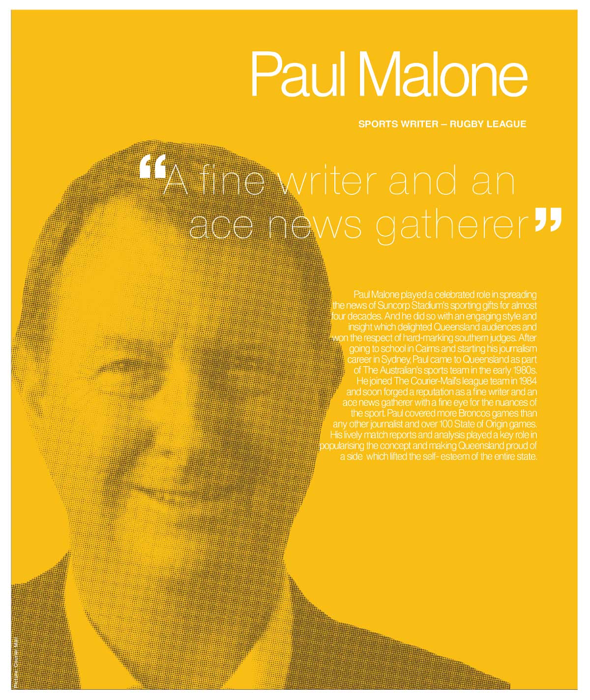 Paul Malone suncorp stadium media hall of fame